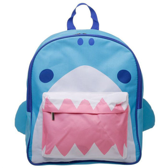 Shark Cafe Shark Jaws Polyester Rucksack Backpack